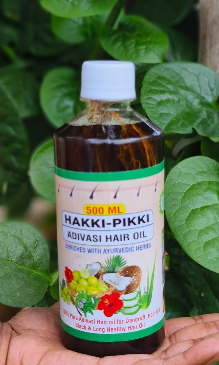 ADIVASI HAKKI PIKKI HERBAL HAIR OIL