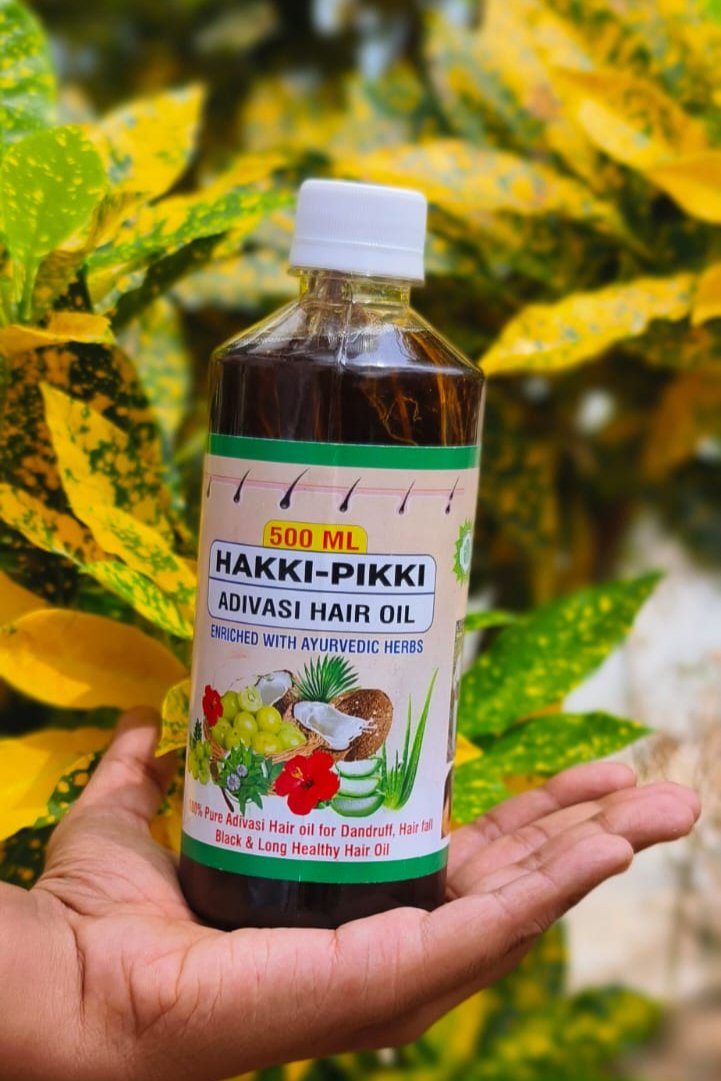 ADIVASI HAKKIPIKKI HERBAL HAIR OIL