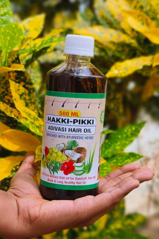 ADIVASI HAKKI PIKKI HERBAL HAIR OIL